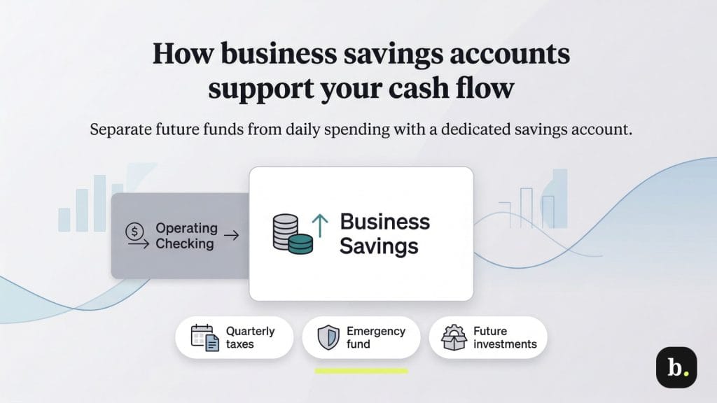 business savings account graphic