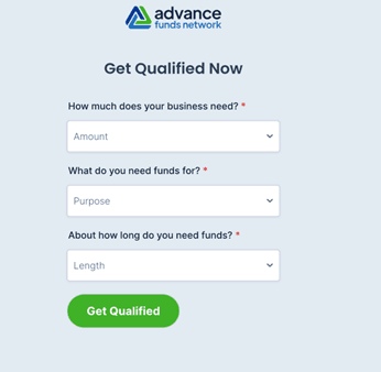 Advance Funds Network application