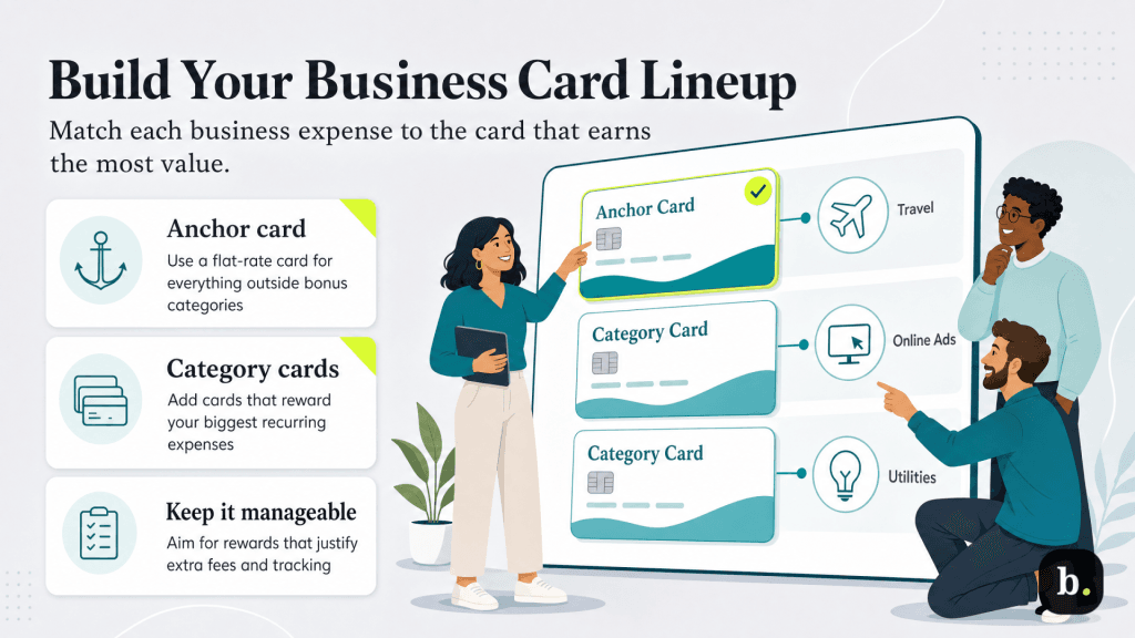 business card lineup