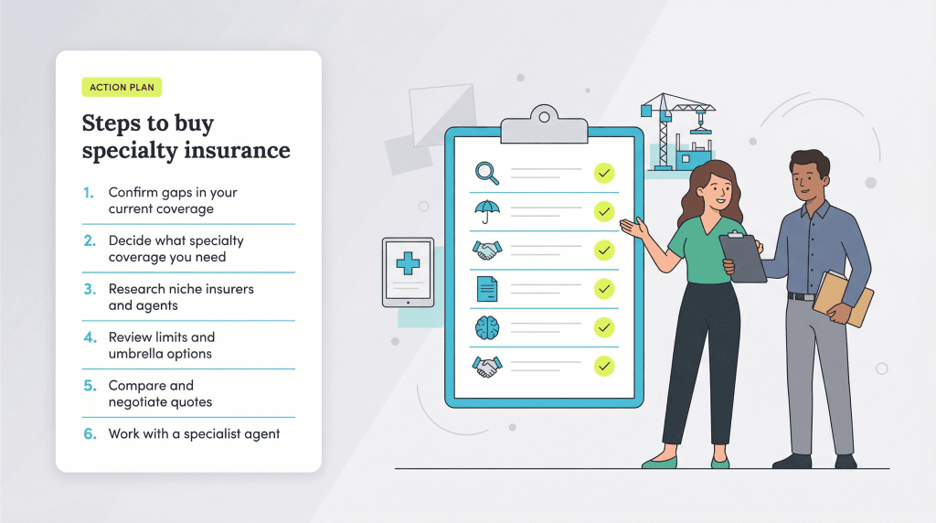 how to buy specialty insurance