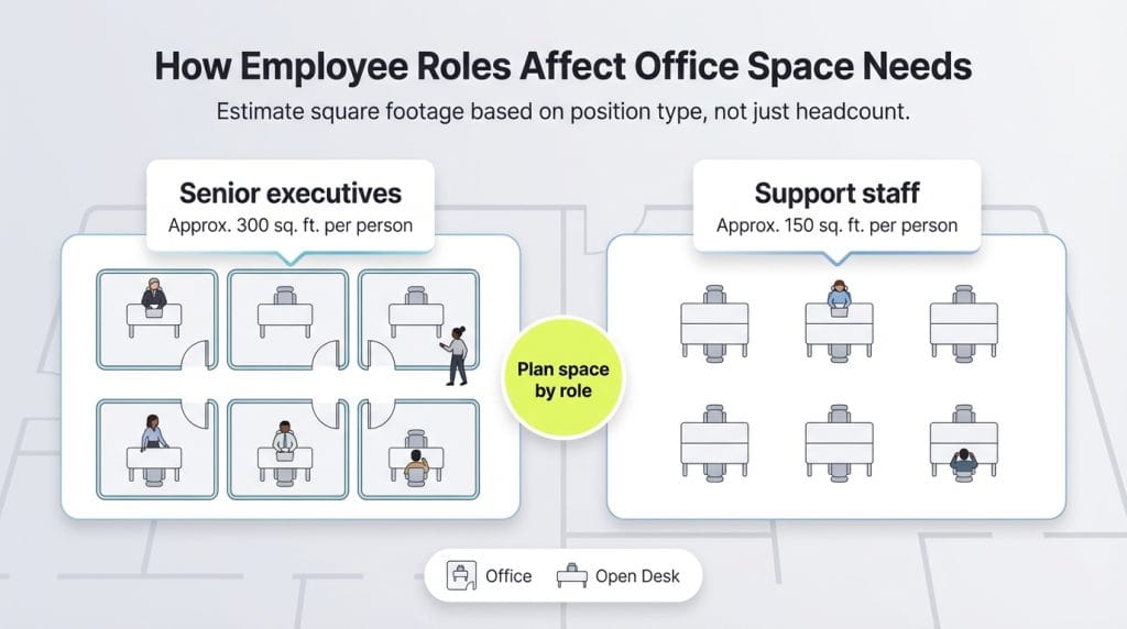 calculating needs based on roles