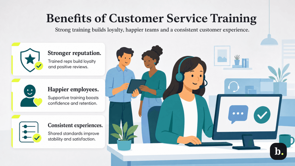 benefits of customer service training