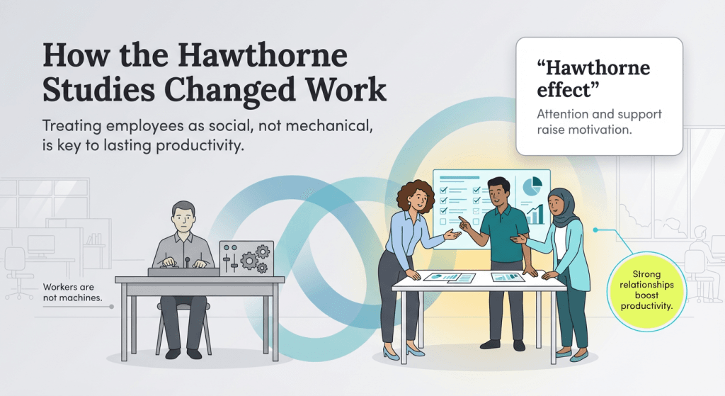 human relations theory graphic