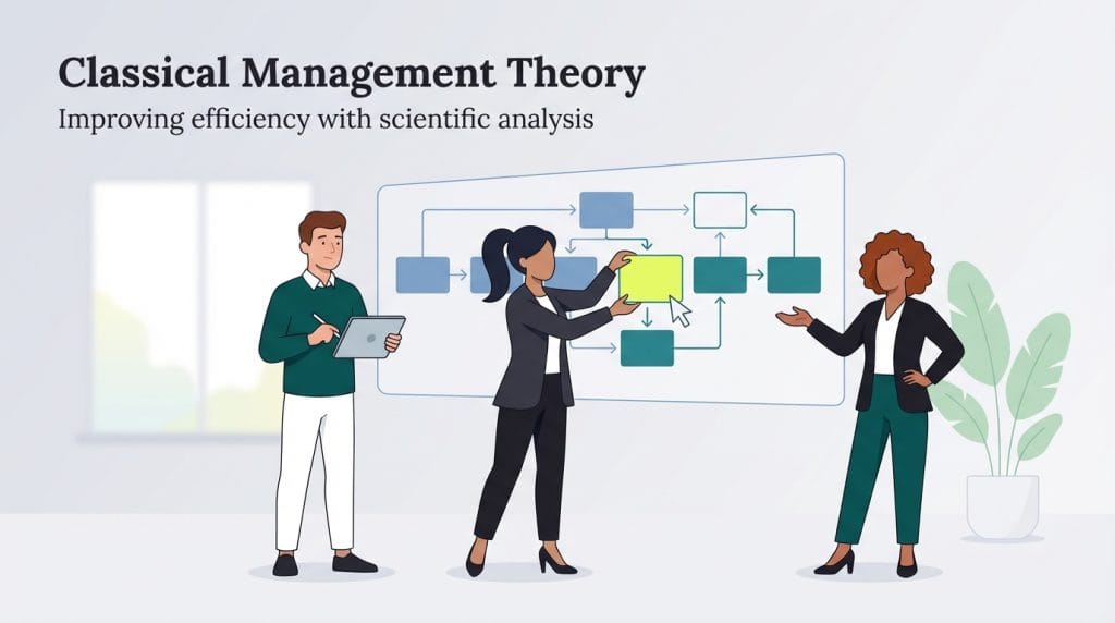 Classical mgmt theory graphic