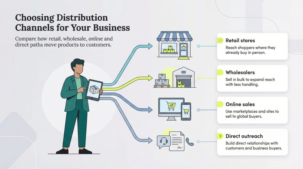 choosing a business distrubution channel