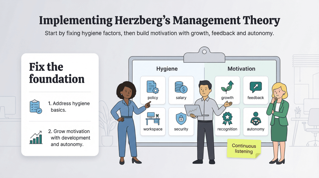 hertzberg's mgmt theory