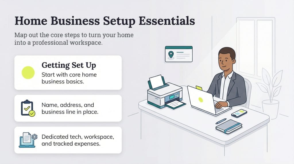 home business setup
