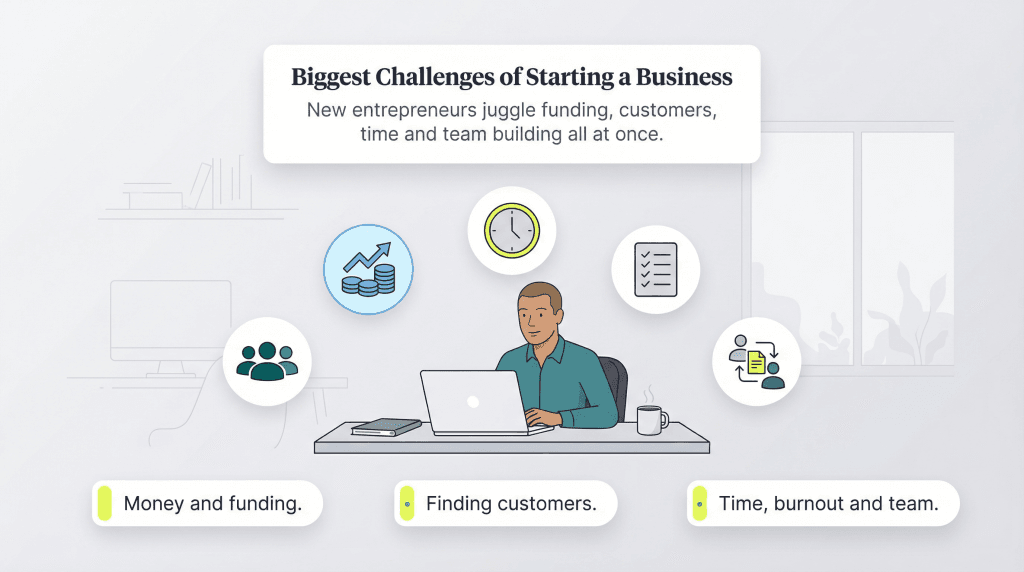 challenges of starting a business