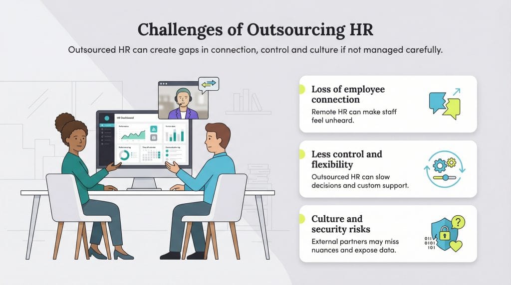 challenges of HR outsourcing