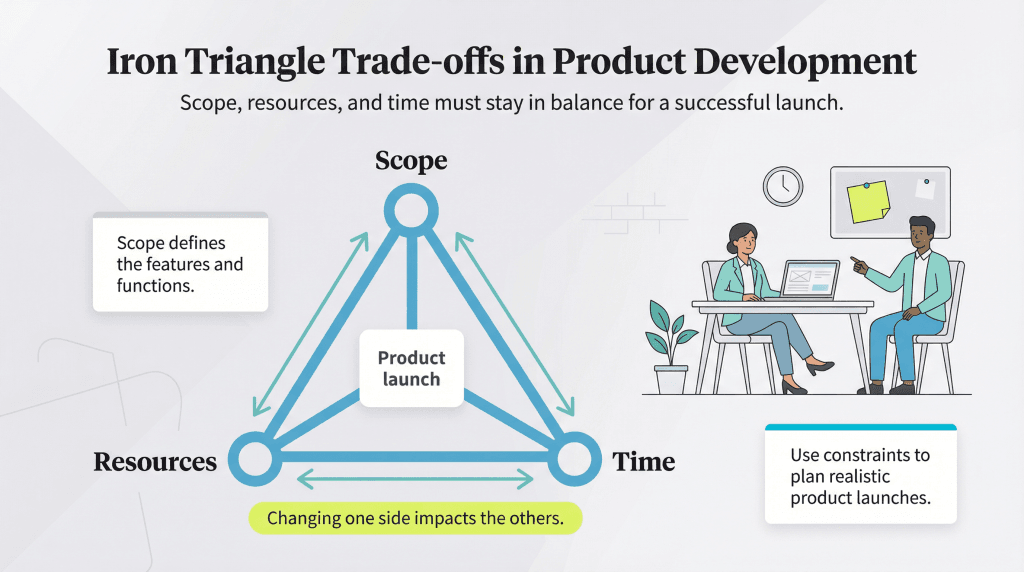 Iron triangle trade offs