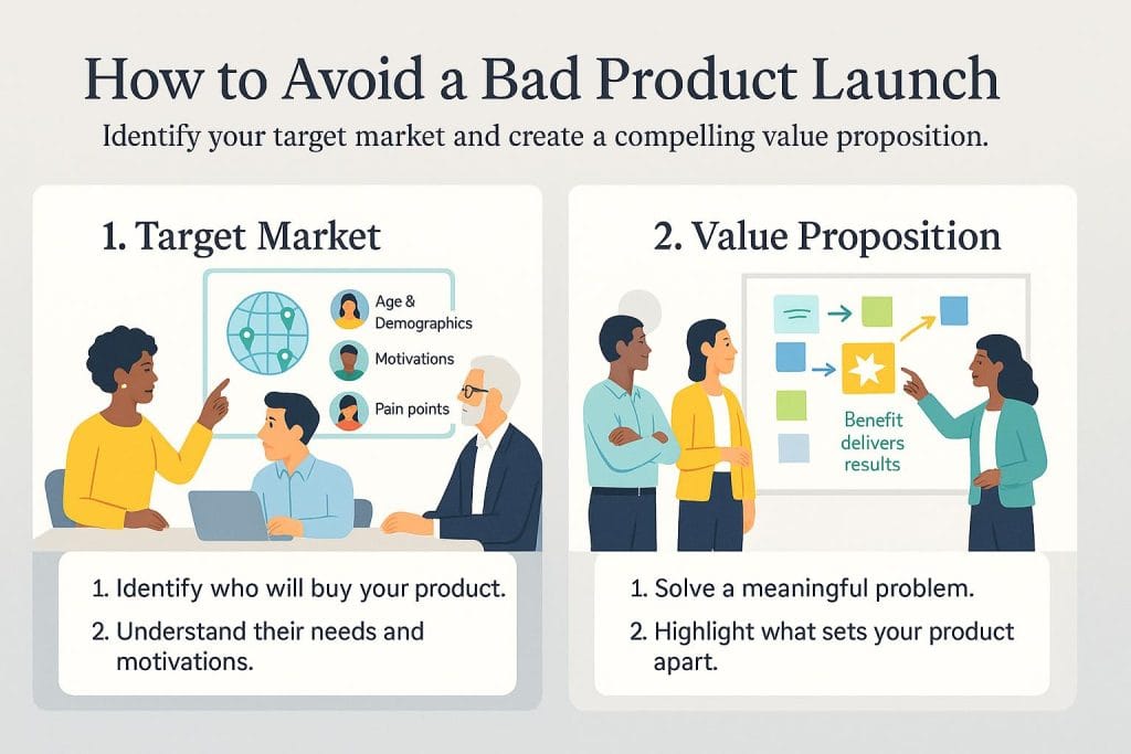 Bad product launch infographic