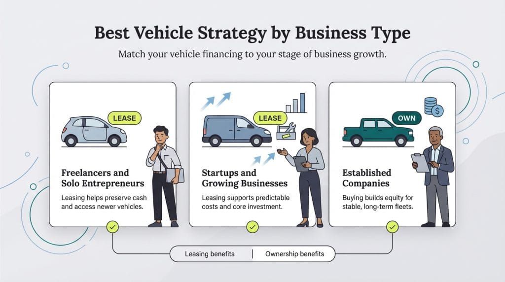 vehicle strategy by business type