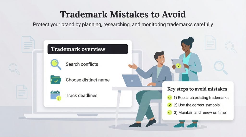 trademark mistakes to avoid