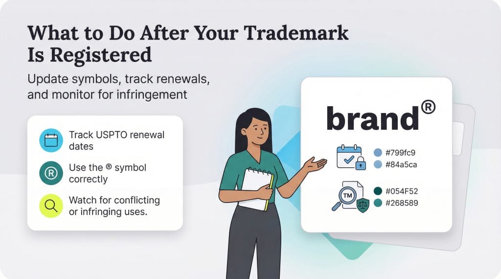 trademark next steps