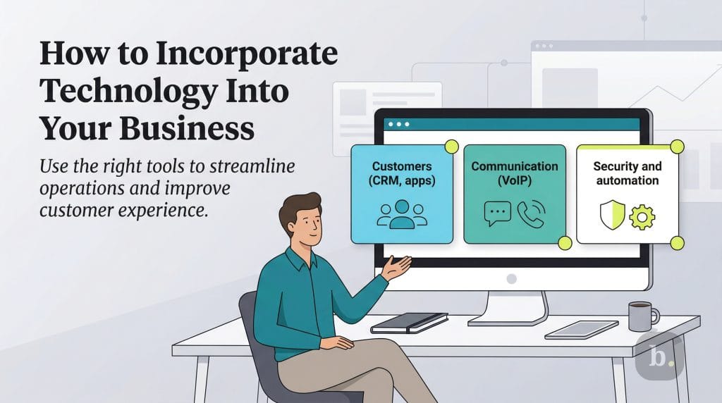 incoroprate tech into business