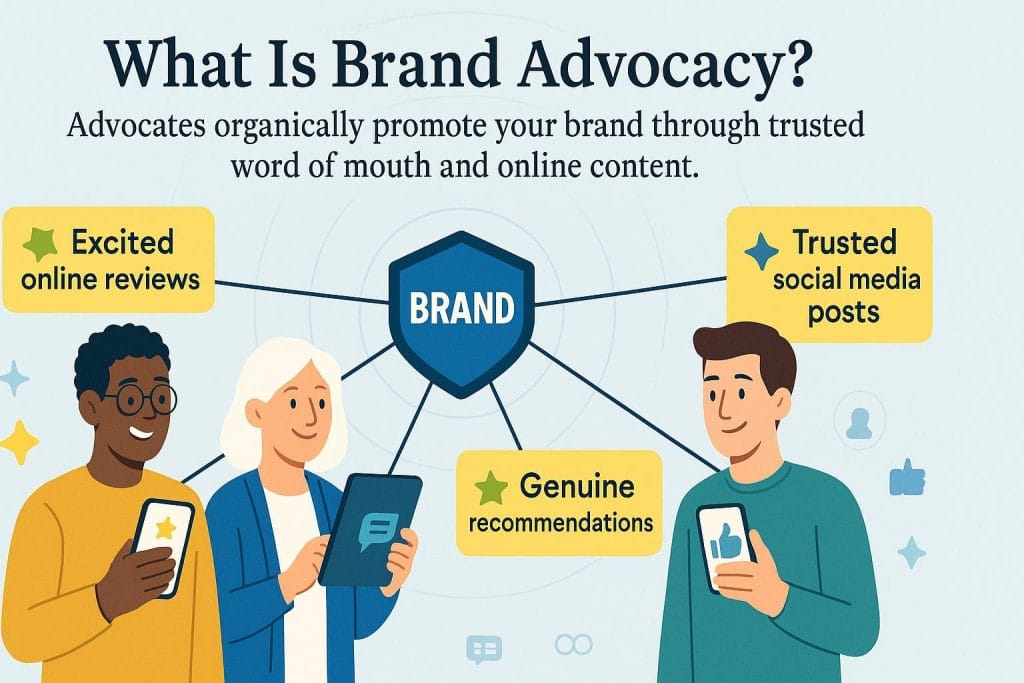 brand advocacy graphic