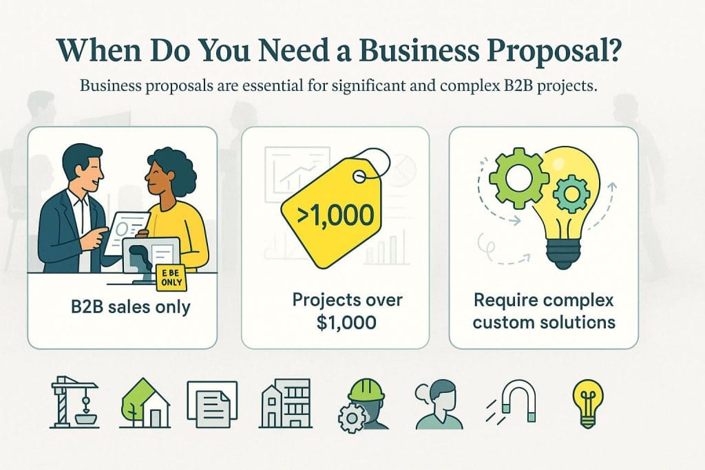 Business proposals explained graphic