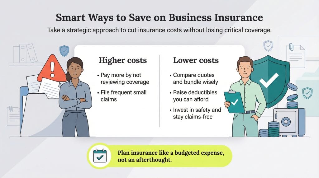 how to save on business insurance