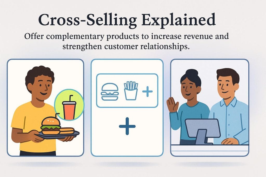 Cross selling explained graphic