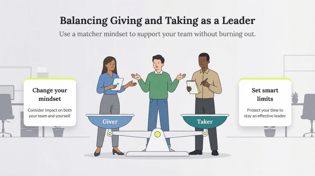 balance being a giver and taker