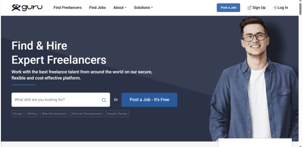 guru homepage
