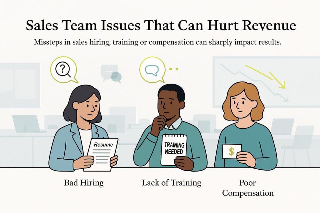 sales decline reasons graphic