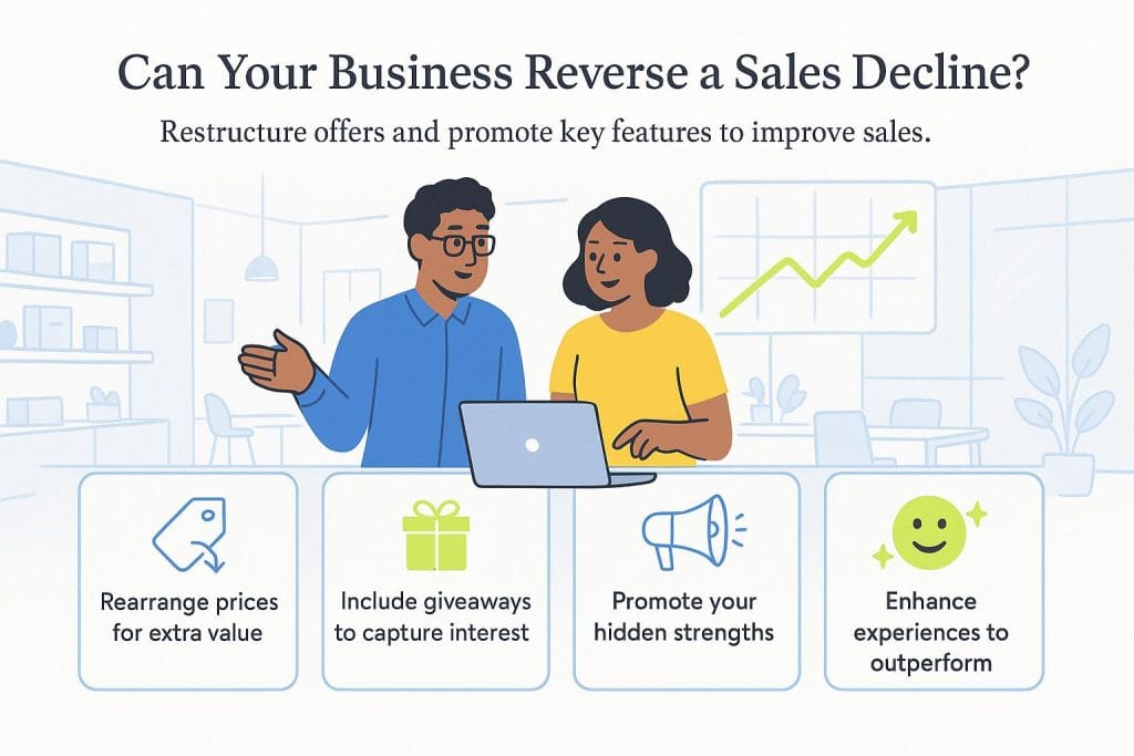 Reverse sales decline tips