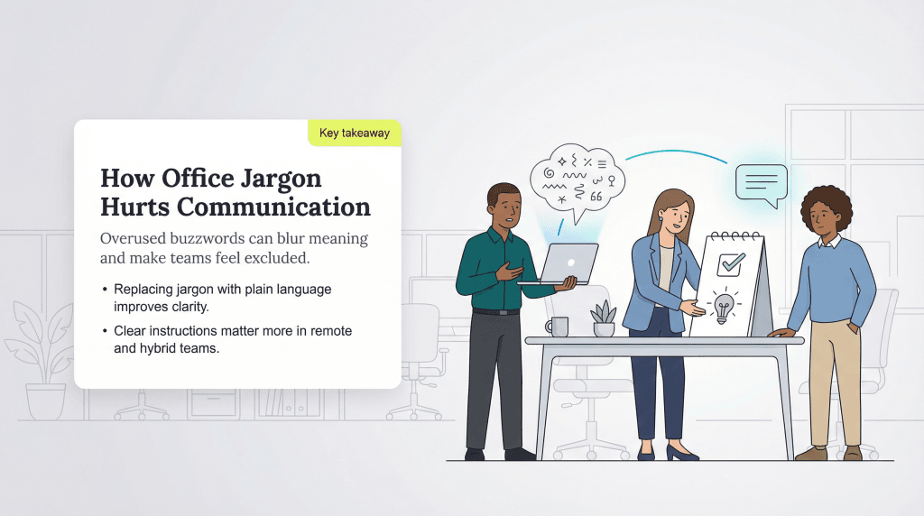 office jargon communication problems