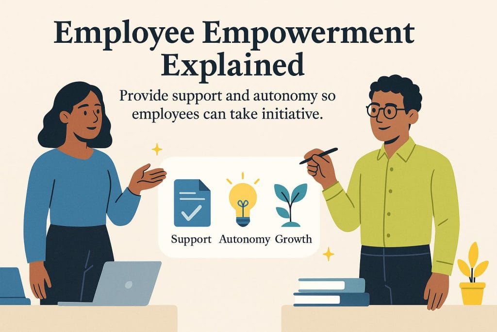 Employee empowerment infographic