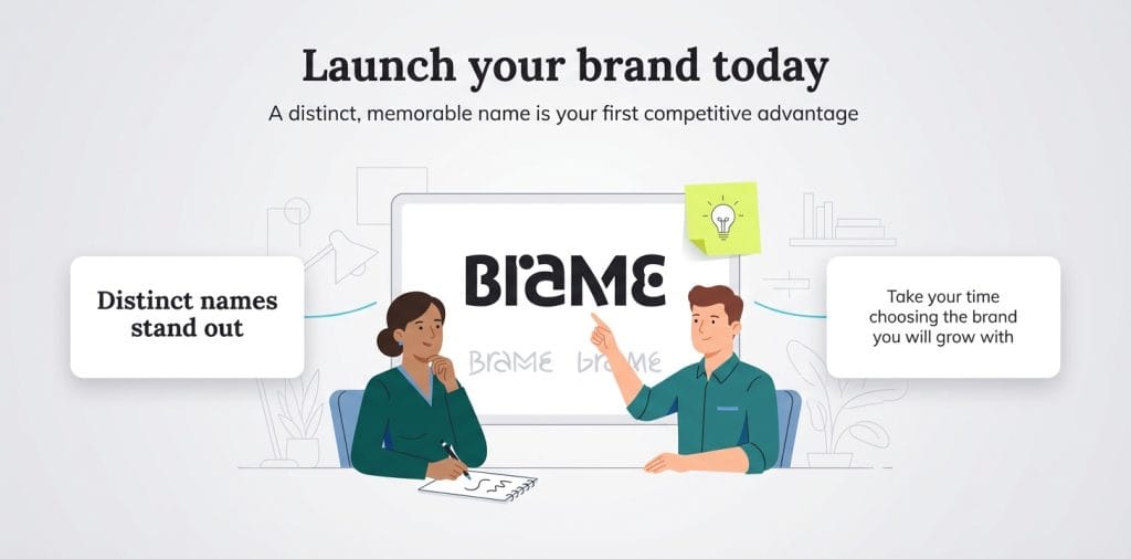 launch your brand graphic