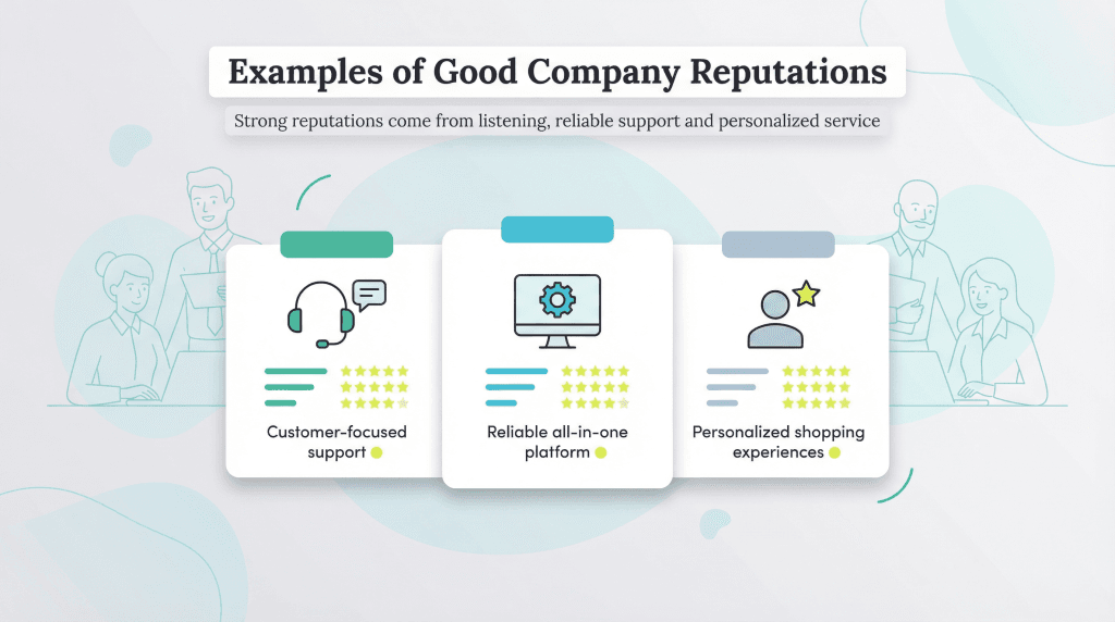 good reputation examples