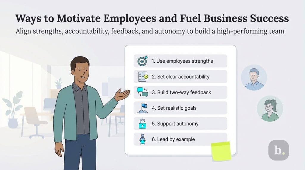 ways to motivate employees