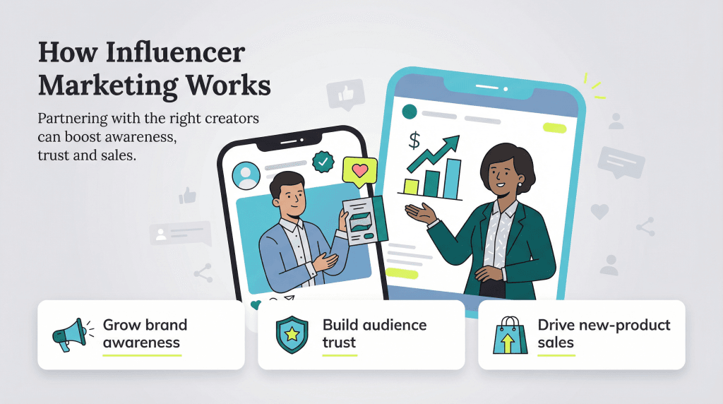 how influencer marketing works