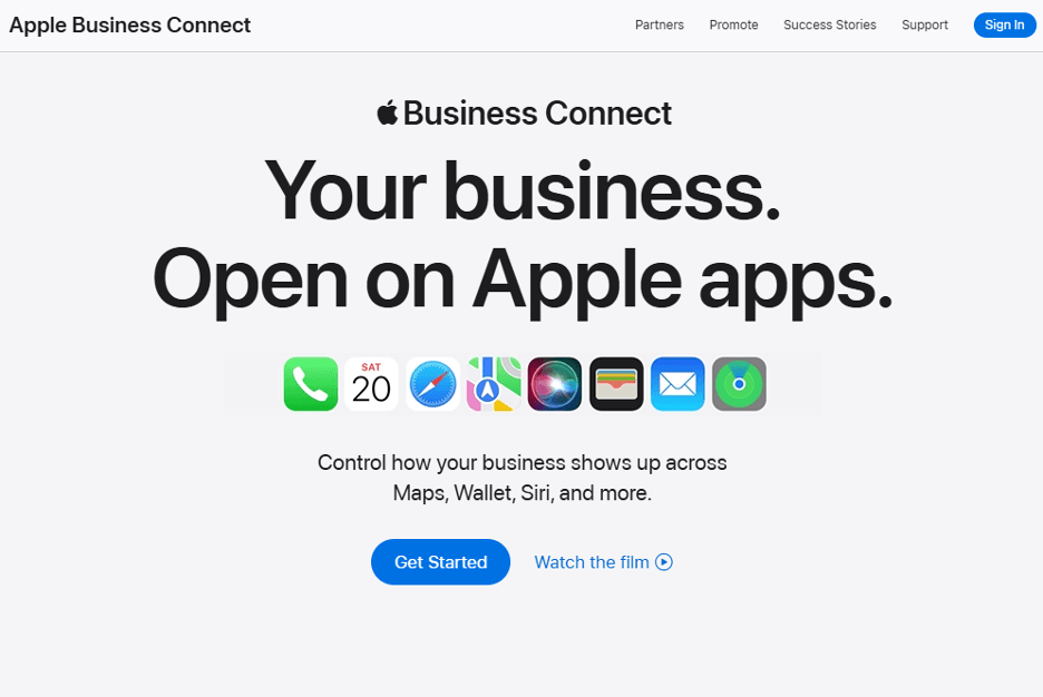 Apple Business Connect