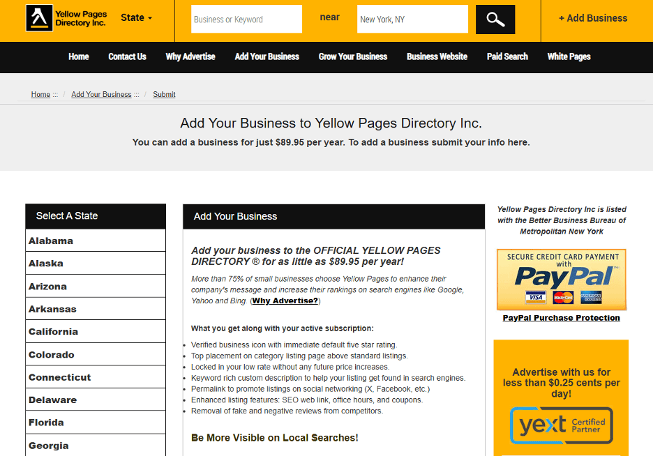 Yellow Pages