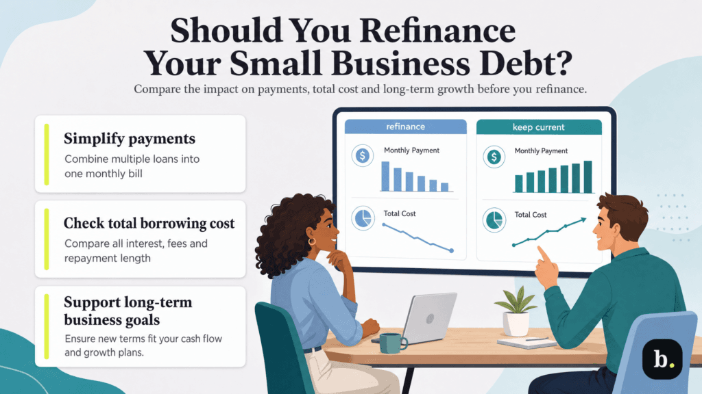 refinance business debt