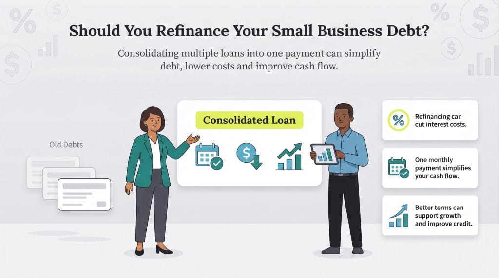 refinance business debt