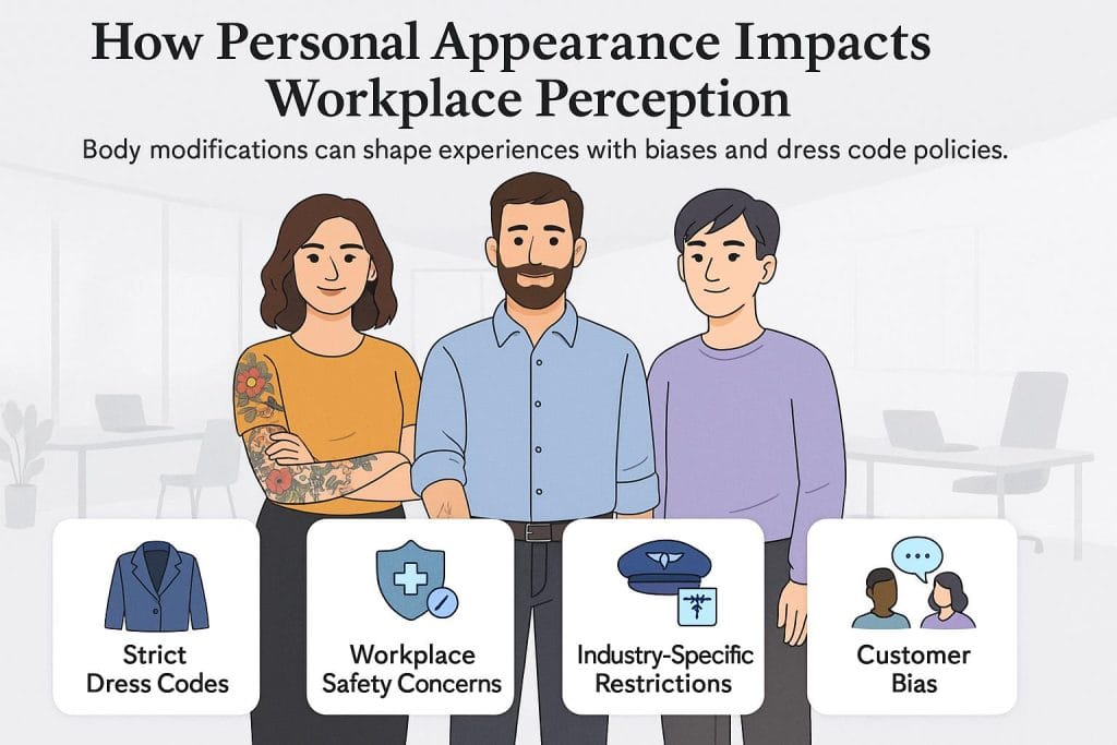 Personal appearance at work graphic