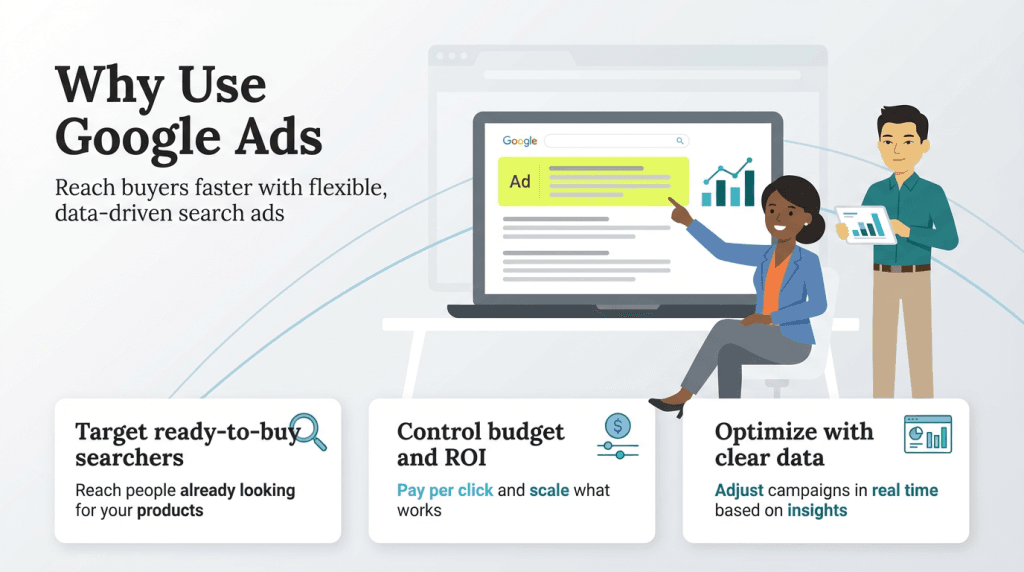 Why use google ads graphic