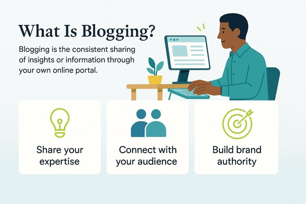 What is blogging graphic