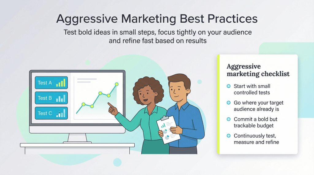 aggressive marketing best practices