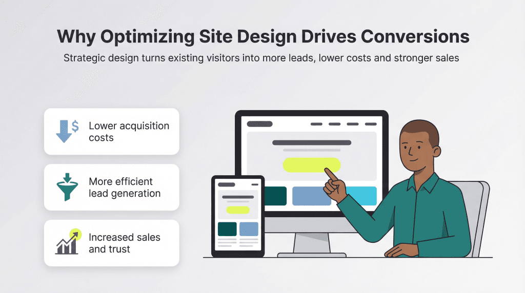 optimizing site design