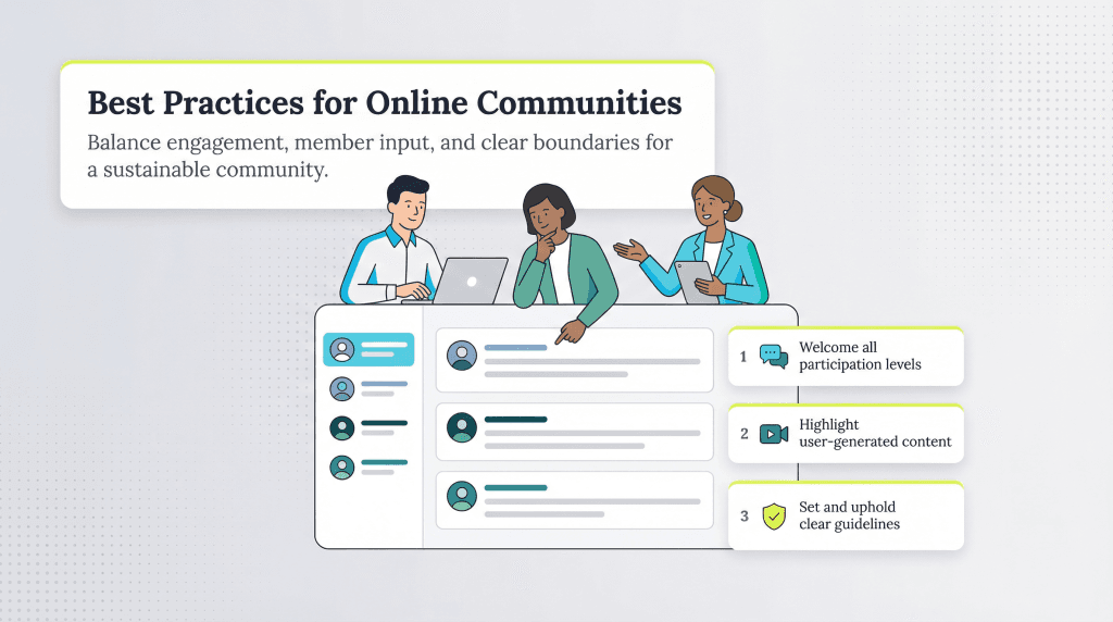 online community best practices