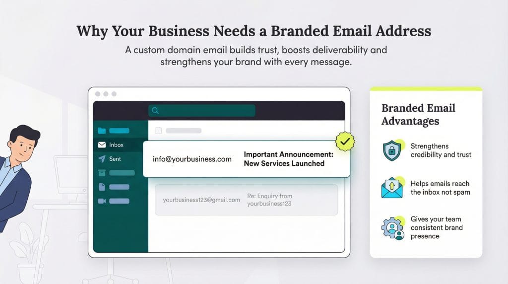 why your business needs a branded email address