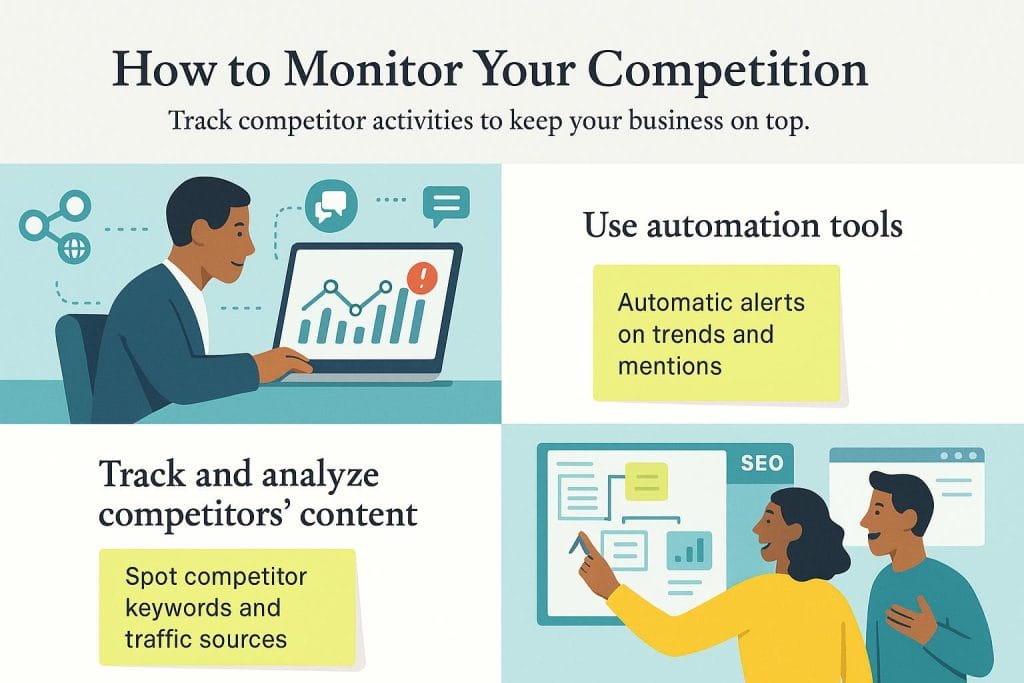 monitoring your competition graphic