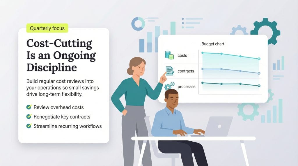 ongoing cost cutting