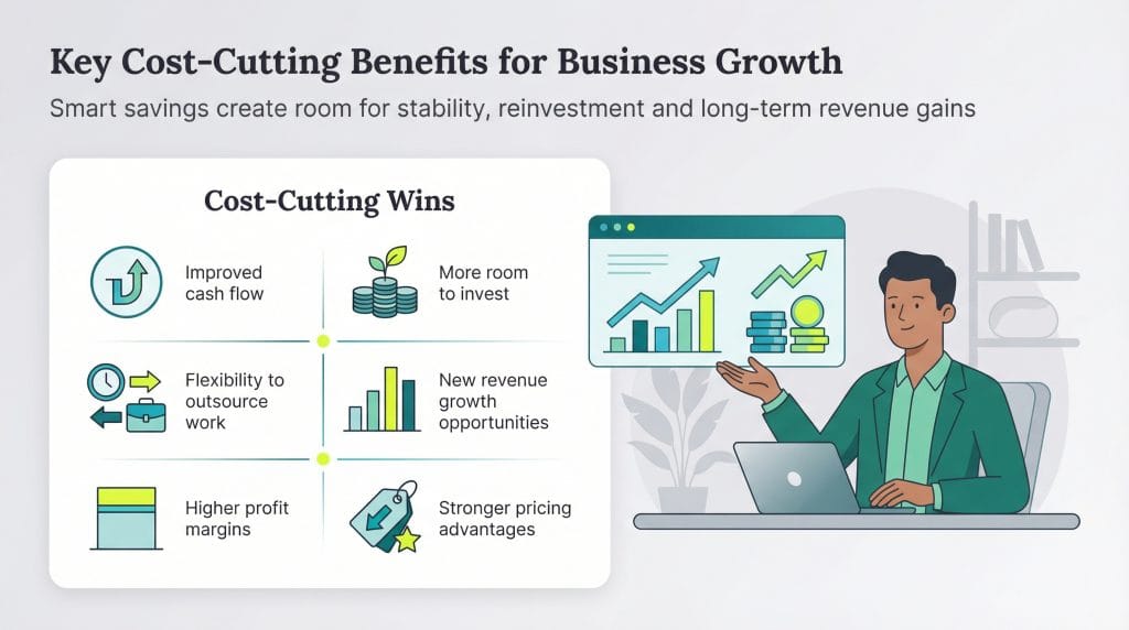benefits of cutting costs
