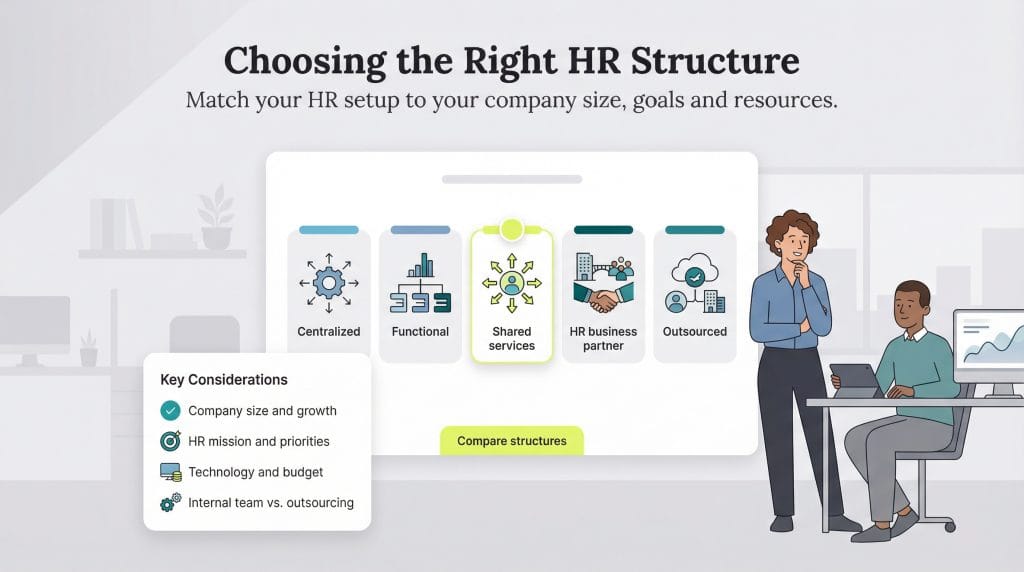 choosing an HR structure