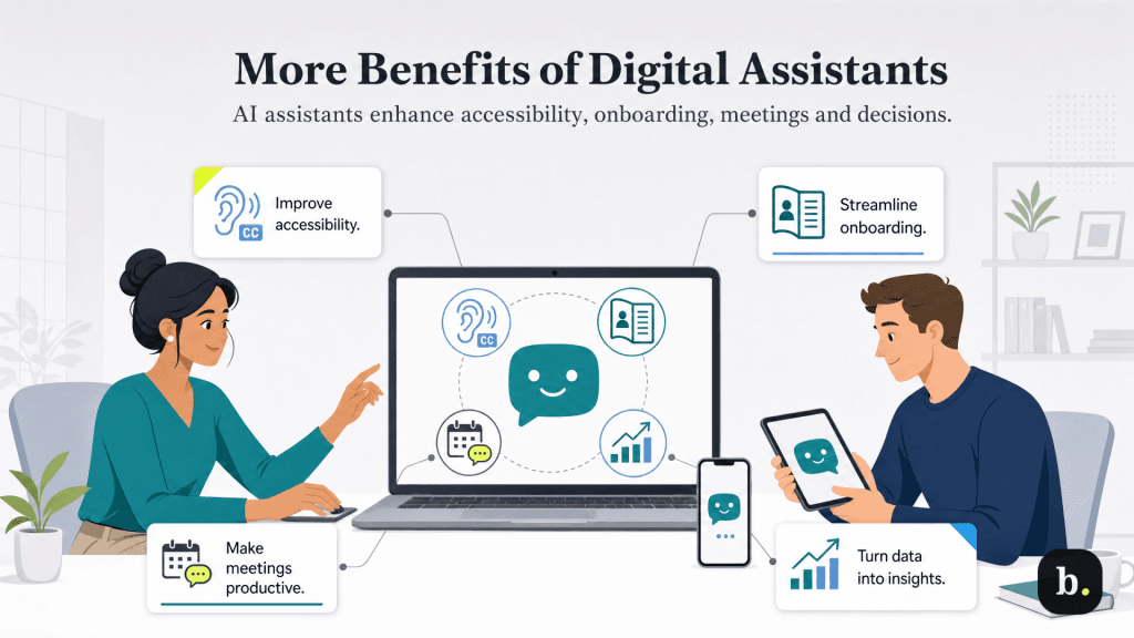 digital assistant benefits