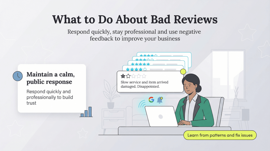 how to handle bad reviews